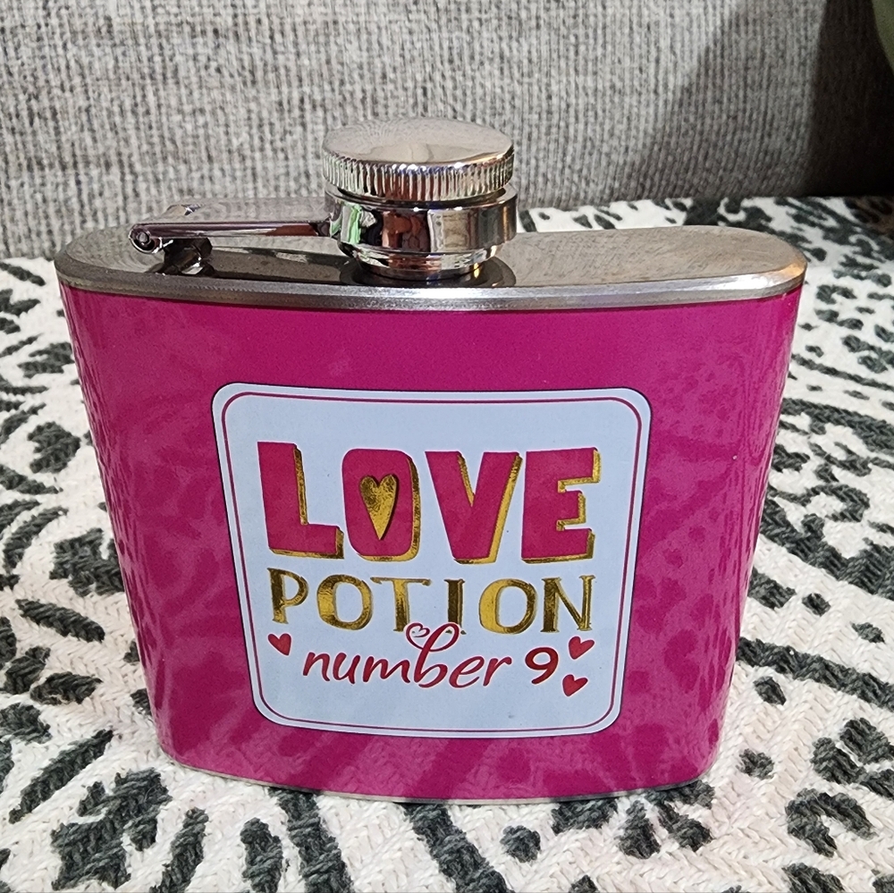 Pink Love Potion Flask